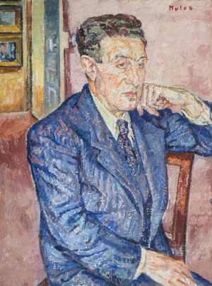 Mela Muter (1876 Warszawa - 1967 Paryż), Portret mężczyzny
