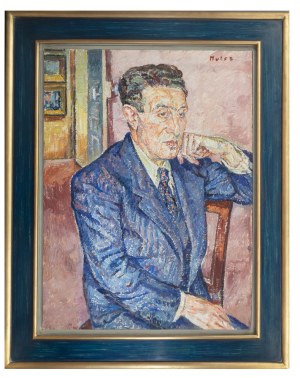 Mela Muter (1876 Warszawa - 1967 Paryż), Portret mężczyzny