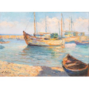 Erno Erb (1878 or 1890 Lviv - 1943 there), In the harbor