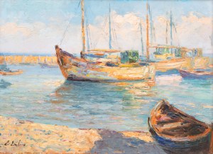 Erno Erb (1878 lub 1890 Lwów - 1943 tamże), W porcie