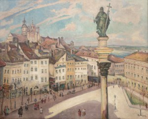 Jan Rubczak (1884 Stanisławów - 1942 Oświęcim), Plac Zamkowy w Warszawie