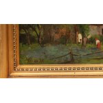 Konstanty Niemczykiewicz (1848-1917), Country homestead, 1894.