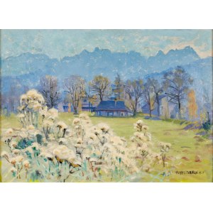 Alfred Terlecki (1883 Kielce - 1973 Zakopane), Osty Zakopane, 1958.