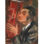 Zygmunt Menkes (1896 Lwów - 1986 Riverdale), Młodzieniec z Torą, przed 1939 r.