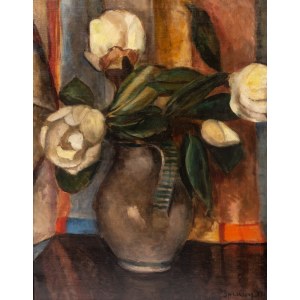 Maria Sperling (1898 Lodz-1995), Bouquet in a vase, 1929.