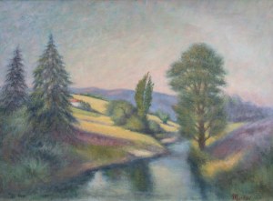 Jakub Markiel (1911 Łódź - 2008 Paryż), Nad rzeką