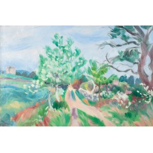 Wacław Zawadowski (1891 Skobiełka/Wołyń - 1982 Aix-en-Provence), Pejzaż z Prowansji
