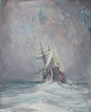 Marian Mokwa (1889 Malary - 1987 Sopot), Żaglowiec