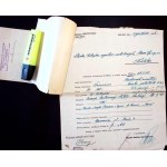 Bill of exchange 10 Warsaw 1926 for 100 zloty , private printing Hotel Saski