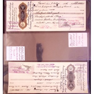 Bill of exchange 16 2 bills of exchange Poznan 1936, for 300 zloty and 400, payable at Roman May Sp. Akcyjna