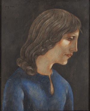 Eugeniusz Zak (1884 Mohylno, Białoruś - 1926 Paryż), Profil młodzieńca (
