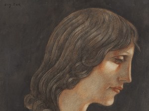 Eugeniusz Zak (1884 Mohylno, Białoruś - 1926 Paryż), Profil młodzieńca (