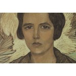 Stanisław Ignacy Witkiewicz Witkacy (1885 Warszawa - 1939 Jeziory na Polesiu), Portret kobiety, 1927