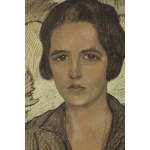 Stanisław Ignacy Witkiewicz Witkacy (1885 Warszawa - 1939 Jeziory na Polesiu), Portret kobiety, 1927