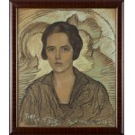 Stanisław Ignacy Witkiewicz Witkacy (1885 Warszawa - 1939 Jeziory na Polesiu), Portret kobiety, 1927