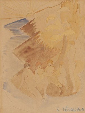 Leon Kazimierz Antoni Chwistek (1884 Kraków - 1944 Barwisze k. Moskwy), Kobiety nad wodą