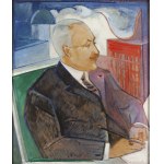 Leon Kazimierz Antoni Chwistek (1884 Kraków - 1944 Barwisze k. Moskwy), Portret Kazimierza Władysława Kumanieckiego, 1927