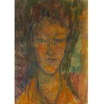 Zygmunt Landau (1898 Łódź - 1962 Tel Aviv), Portret kobiety, 1960