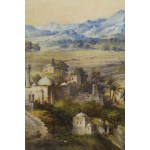 Soter Jaxa Malachowski (1867 Wolanów u Oděsy - 1952 Krakov), Panorama historické Palestiny, 1934