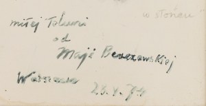 Maja Berezowska (1898 Baranowicze - 1978 Warszawa), 