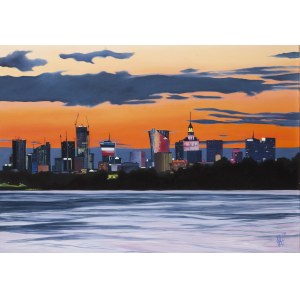 Joanna Abra (b. 1986), Sky over Warsaw IX, 2025