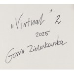 Gossia Zielaskowska (ur. 1983, Poznań), Virtual, dyptyk, 2025