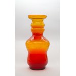 Stefan Sadowski, Stefan Sadowski, "Butla" vase, sodium glass, Poland, Sudety Economic Glassworks, 1970s.