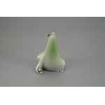 Hanna Orthwein, Hanna Orthwein (proj.), Frog (large), Wałbrzych Table Porcelany Works, 1950s/60s.