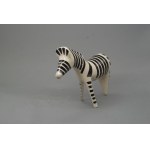 Zebra pattern inspired figurine / New Look style figurine, circa 1957.