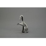 Hanna Orthwein "Dog with a Paw," Chodzież, proj. 1957, Porcelany and Porcelite Works in Chodzież, 1960s.