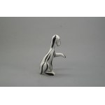 Hanna Orthwein "Dog with a Paw," Chodzież, proj. 1957, Porcelany and Porcelite Works in Chodzież, 1960s.