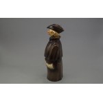 Figural decanter Lighthouse Keeper with set of 6 glasses, England, 2nd half of 20th century.