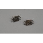 2 EOC pins, Zaklad Grawerski J. Knedler, Warsaw, to 1929.