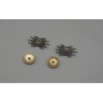 2 EOC pins, Zaklad Grawerski J. Knedler, Warsaw, to 1929.