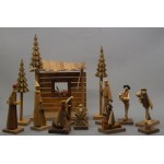 Christmas crib, Poland, communist Poland, proj. S. Sitarski, J. Fedorowicz