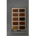 Professional wood species pattern book, 100 samples, Europe / America / Africa / Asia, 1st half of 20th century.