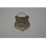 Our Lady of Saletina (Weeping), devotional plaque, silver-plated pewter, 20th century.