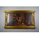 Patriotic frame with eagles, Poland, early 20th century, 110 × 75 cm