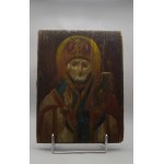 Icon of St. Nicholas of Myra, sacred painting on board, Eastern tradition