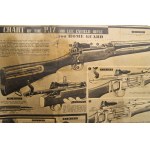 Lee Enfield P17 Home Guard WWII instructional poster original 51 cm