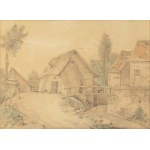 Ksawery Pillati (1848-1902), Widok wioski