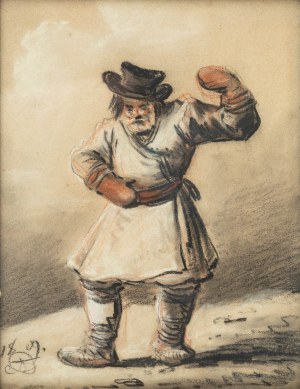 Aleksander Orłowski (1777 Warszawa-1832 Petersburg), Chłop rosyjski, 1809 r.