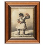 Alexander Orlovsky (1777 Warsaw-1832 St. Petersburg), Russian Peasant, 1809.