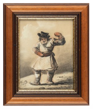 Aleksander Orłowski (1777 Warszawa-1832 Petersburg), Chłop rosyjski, 1809 r.