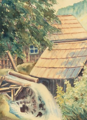 Stanisław Masłowski (1853 Włodawa - 1926 Warszawa), Młyn