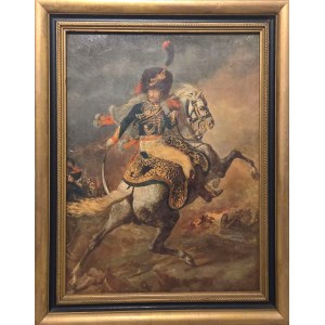 Theodore Gericault (1791-1824), Offizier der kaiserlichen Garde (Reproduktion)