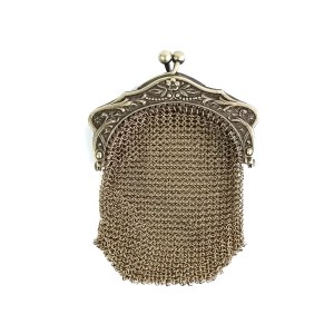 Art Nouveau purse, France, 19th-early 20th century.