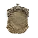Art Nouveau purse, France, 19th-early 20th century.