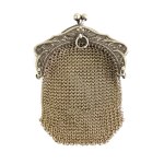 Art Nouveau purse, France, 19th-early 20th century.