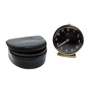 Travel watch with alarm clock Cyma, Switzerland